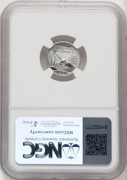 2001 $10 Tenth-Ounce Platinum Eagle NGC MS70
