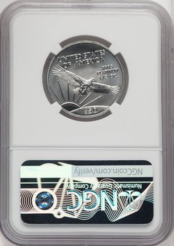 2002 $50 Half-Ounce Platinum Eagle NGC MS70