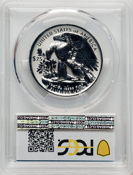2019-W $25 Palladium Reverse Proof First Strike PCGS PR70 (504657002)