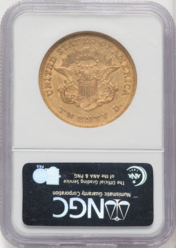 1861 $20 Liberty Double Eagle NGC XF45