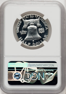 1957 50C CA Proof Franklin Half Dollar NGC PR69