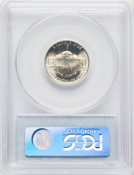 1943/2-P 5C FS CAC Jefferson Nickel PCGS MS65
