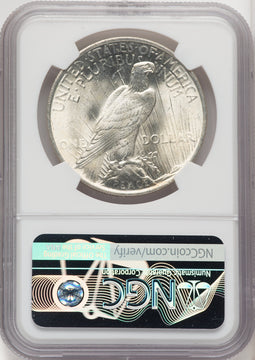 1923 $1 Peace Dollar NGC MS67 (765810057)