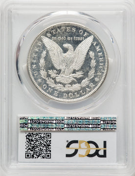 1891 $1 DM Morgan Dollar PCGS MS64