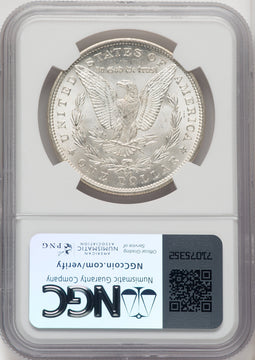 1891-CC $1 Morgan Dollar NGC MS65