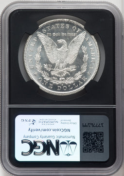 1878-S $1 Mike Castle Blk Core Franklin Series Morgan Dollar NGC MS67