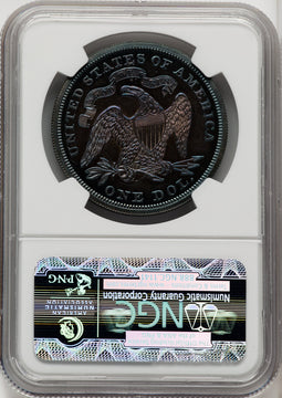 1869 S$1 Proof Seated Dollar NGC PR66