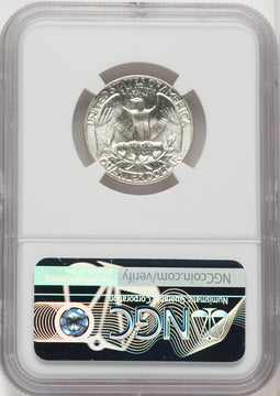1962 25C Washington Quarter NGC MS67+