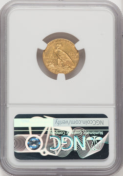 1911 $2.50 Indian Quarter Eagle NGC MS62 (506055003)
