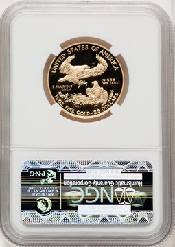 2014-W $25 Half-Ounce Gold Eagle DCAM NGC PF70 Angela Buchanan Signed