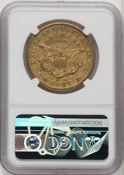 1851-O $20 CAC Liberty Double Eagle NGC AU55