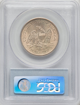 1862-S 50C Seated Half Dollar PCGS MS64