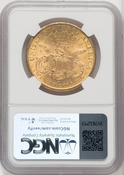 1893-S $20 Liberty Double Eagle NGC MS61