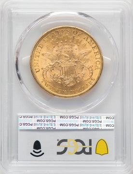 1896 $20 Liberty Double Eagle PCGS MS61