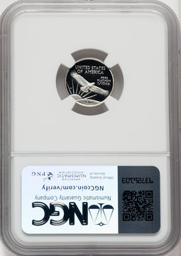 1997-W $10 Tenth-Ounce Platinum Brown Label NGC PF70 (766718039)