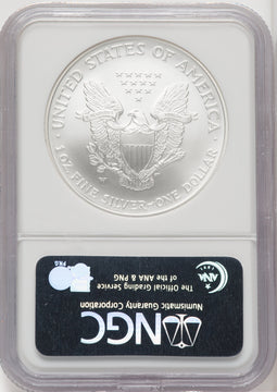 2007-W S$1 Silver Eagle First Strike NGC MS70 (762947018)