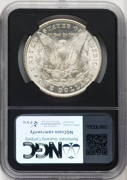 1900-O $1 Mike Castle Blk Core Franklin Series Morgan Dollar NGC MS67 (764026054)
