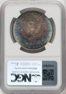 1878 7TF Reverse of 1878 Morgan Dollar NGC MS66