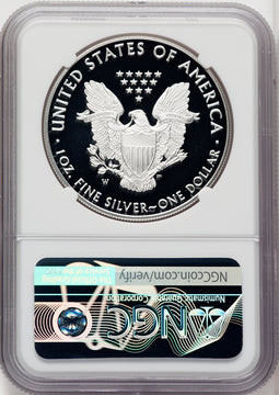 2020-W S$1 Silver Eagle PRDC Mike Castle NGC PF70