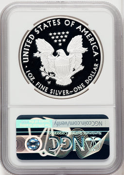 2020-W S$1 Silver Eagle PRDC NGC PF70