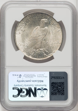 1924 $1 Peace Dollar NGC MS67 (766594011)