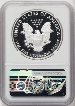 2021-W Silver Eagle Type One First Day of Issue Mike Castle NGC PF70