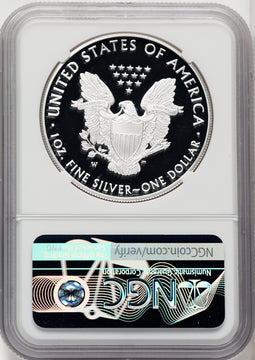 2021-W S$1 Silver Eagle Type One NGC PF70