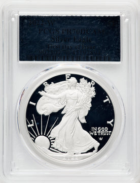 2022-W S$1 Silver Eagle FDI PRDC PCGS PR70 (765346292)