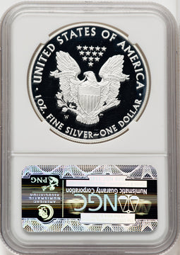 2010-W S$1 Silver Eagle NGC PF70