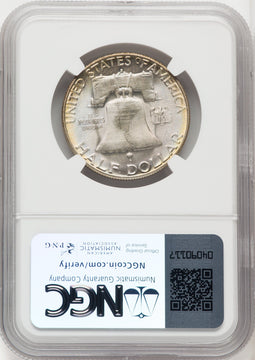 1952-S 50C Franklin Half Dollar NGC MS67+