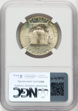 1948 50C FL Franklin Half Dollar NGC MS66+