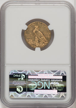 1910-S $5 Indian Half Eagle NGC MS61