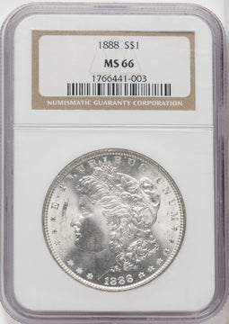1888 $1 Morgan Dollar NGC MS66 (767975025)
