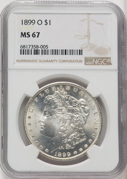 1899-O $1 Morgan Dollar NGC MS67 (506219011)