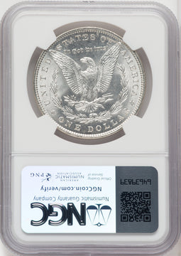 1886 $1 Kenneth Bressett Red Book Morgan Dollar NGC MS67