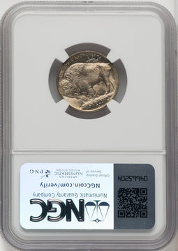 1913-D Type One 5C Kenneth Bressett Red Book Buffalo Nickel NGC MS67 (765692013)