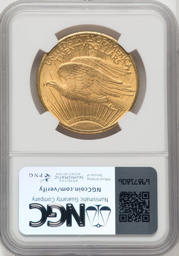 1910 $20 Saint-Gaudens Double Eagle NGC MS63 (571979068)