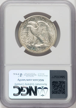 1936-S 50C Walking Liberty Half Dollar NGC MS67