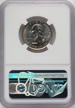 2004-D 25C Wisconsin Extra Leaf Low Statehood Quarter NGC MS67