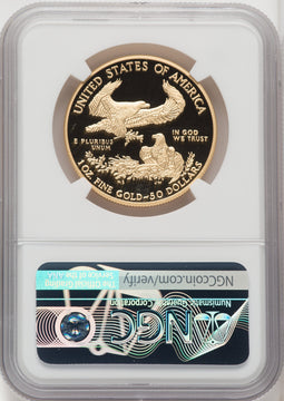 2020-W $50 One-Ounce Gold Eagle NGC PF70 (764451007)