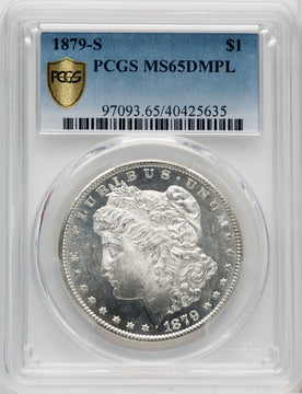 1879-S $1 DM Morgan Dollar PCGS MS65