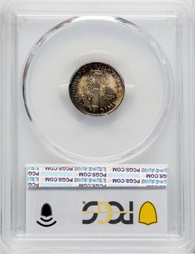 1921 10C FB Mercury Dime PCGS MS65