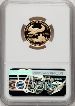 2010-W $10 Quarter-Ounce Gold Eagle First Strike ER Mike Castle NGC PF70