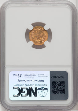 1889 Gold Dollar NGC MS67