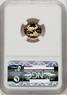 2014-W Gold American Eagle 4-Coin Set NGC PF70 Angela Buchanan Signed