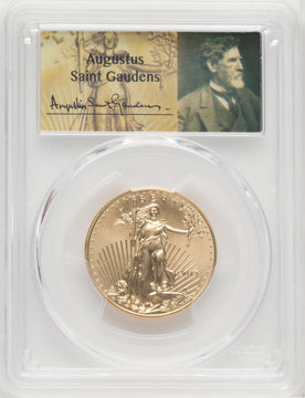2017 $25 Half-Ounce Gold Eagle First Strike 1 of 503 St. Gaudens Signature PCGS MS70