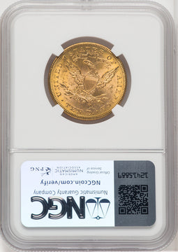 1885-S $10 Liberty Eagle NGC MS64
