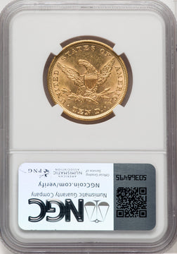 1853 $10 Liberty Eagle NGC MS61