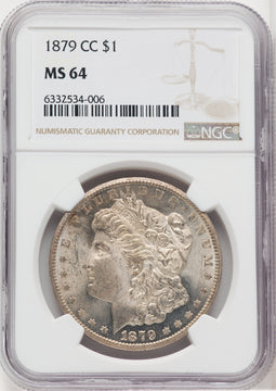 1879-CC $1 Morgan Dollar NGC MS64