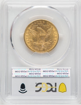 1892-O $10 Liberty Eagle PCGS AU55